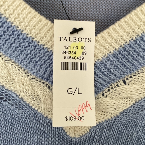 Talbots, size L, NWT, sweater. - Picture 2 of 8